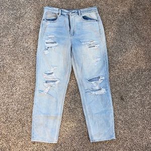 AE, mom jeans